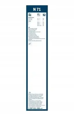 PIÓRO WYCIERACZKI 3 397 011 238 Wyprzedaż