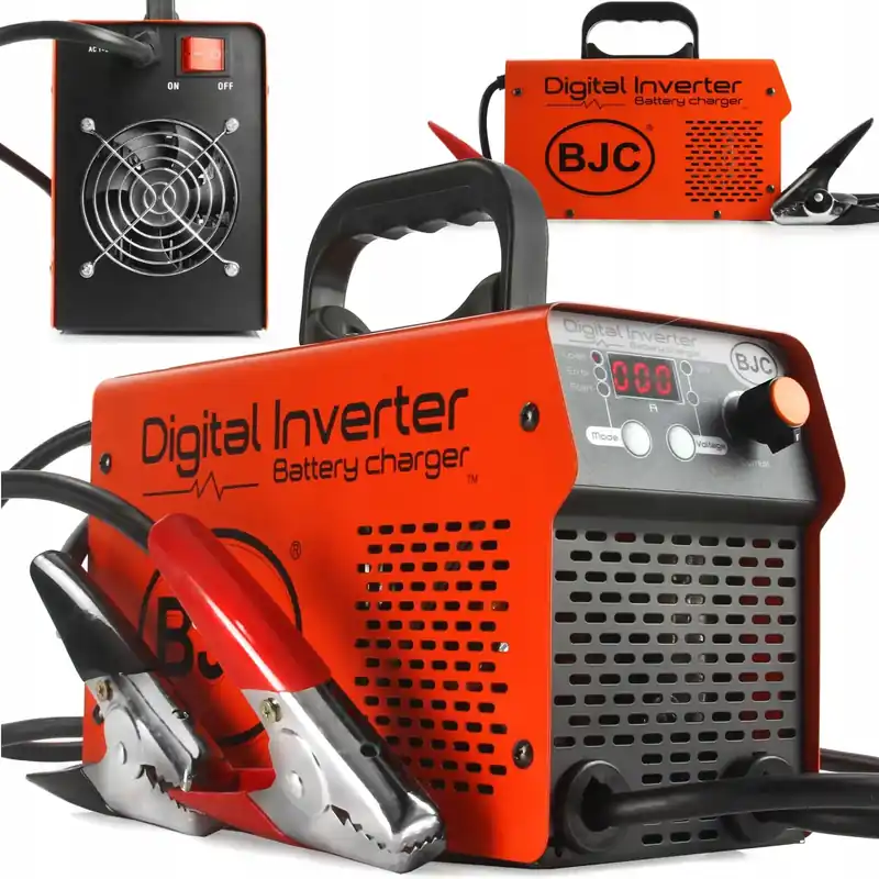 Promocja ŁADOWARKA AKUMULATORA PROSTOWNIK BJC INWERTEROWY Z ROZRUCHEM 600A 12V 24V