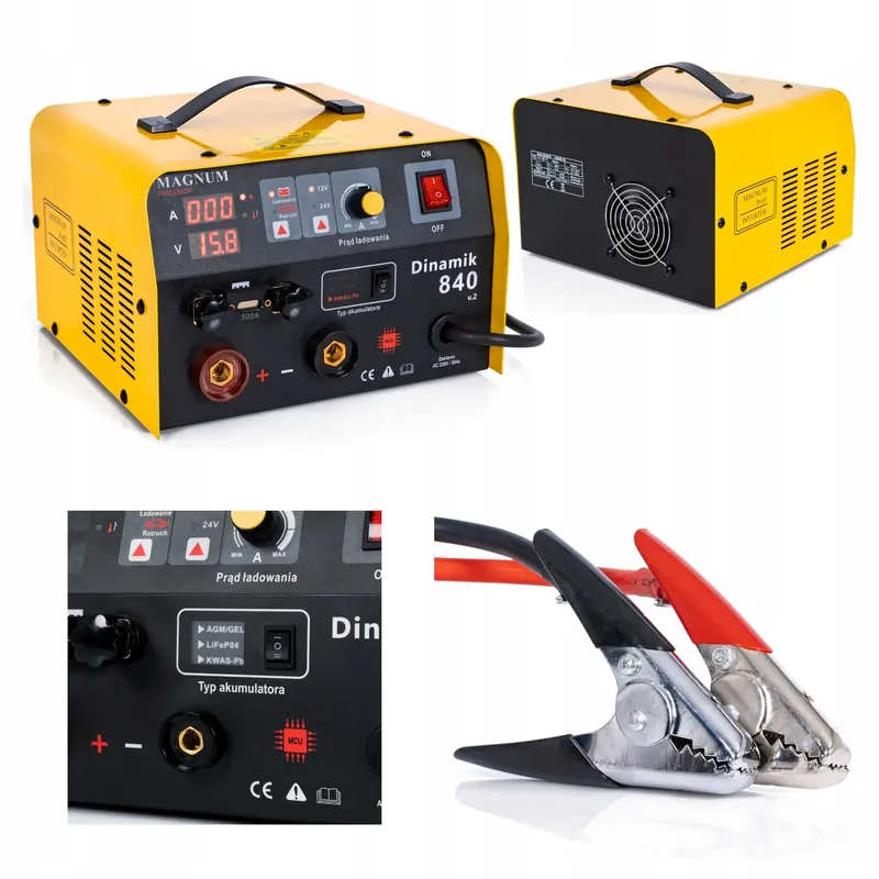 PROSTOWNIK/ROZRUCH INWERTEROWY DINAMIK 840 V.2 12/24V 230V MAGNUM Kup teraz