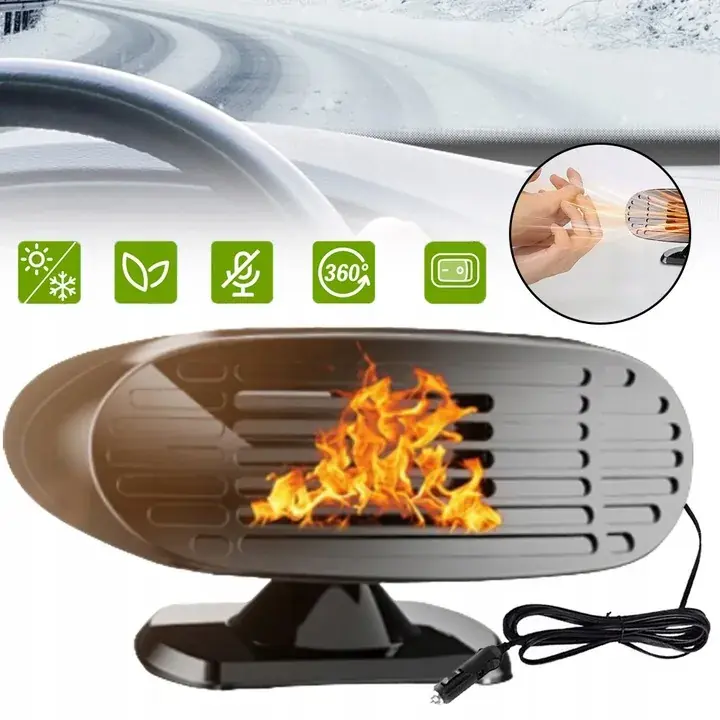 12V OGRZEWANIE SAMOCHODOWE, GRZEJNIK SAMOCHODOWY 2W1 WENTYLATOR SAMOCHODOWY Kup teraz