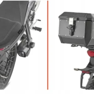 KAPPA STELAŻ KUFRA CENTRALNEGO (ANODOWANE ALUMINIUM) MOTO GUZZI STELVIO '24 Ostatnia szansa